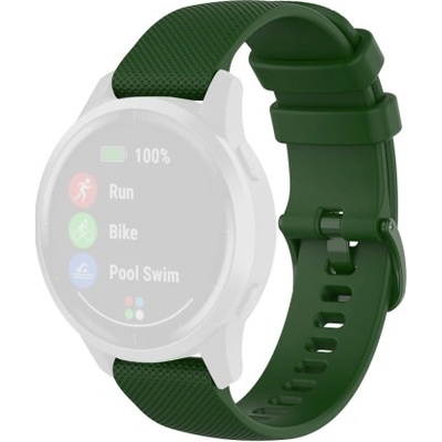 PROTEMIO Řemínek Garmin Vivoactive 4 / Garmin Venu 2 tmavozelený 33318