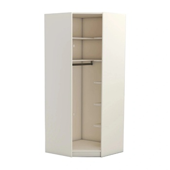 Carmen Ъглов гардероб york - крем