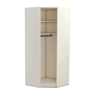 Carmen Ъглов гардероб york - крем