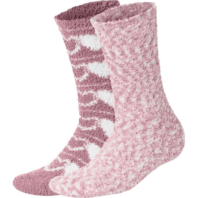 Esmara dámské hebké ponožky 2 páry růžová/bílá – Zbozi.Blesk.cz