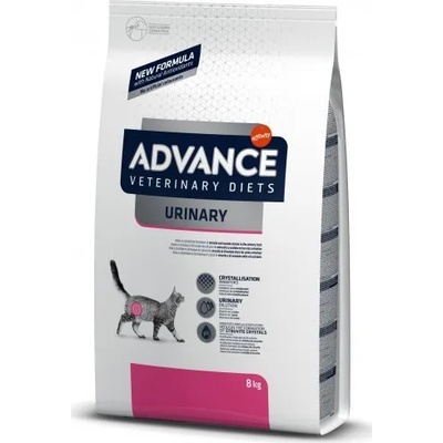 Advance Cat Urinary - пиле и ориз, висококачествена храна за котки със заболявания на пикочните пътища, Испания - 8 кг