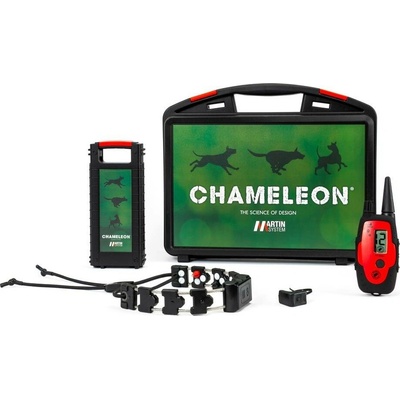 MARTIN SYSTEM® Elektronický obojek CHAMELEON® III B LARGE & PT3000 & FINGER KICK
