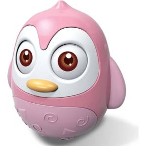 Baby Mix Клатеща играчка Baby Mix пингвин розов (40054)