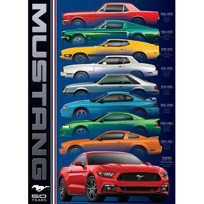 EuroGraphics 50 let Fordu Mustang 1000 dílků