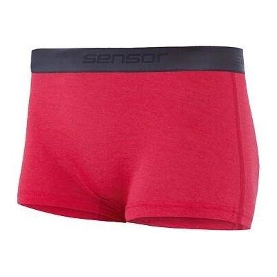SENSOR MERINO ACTIVE kalhotky s nohavičkou magenta