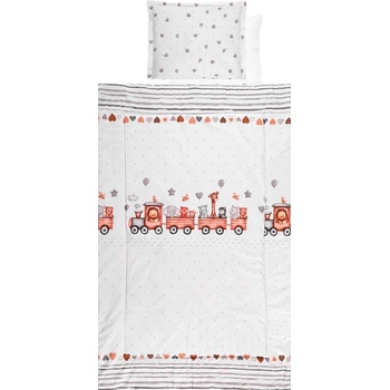 Image 1 of Lorelli Спален комплект 4 части - Влакче, сив 20800026001