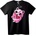 NOONEBRAND Тениска Kirby розов котарак - 2XL, Black