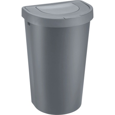 Plast team Odpadkový kôš plast 45l sivý