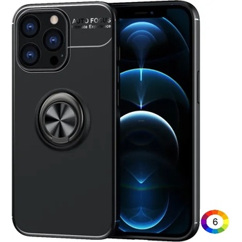 Image 1 of Apple iPhone 13 Pro Удароустойчив Metal Ring Калъф и Протектор