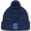 dětská zimní čepice Titleist Boardwalk Pom Pom navy modrá