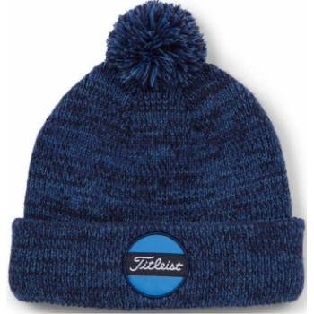 dětská zimní čepice Titleist Boardwalk Pom Pom navy modrá