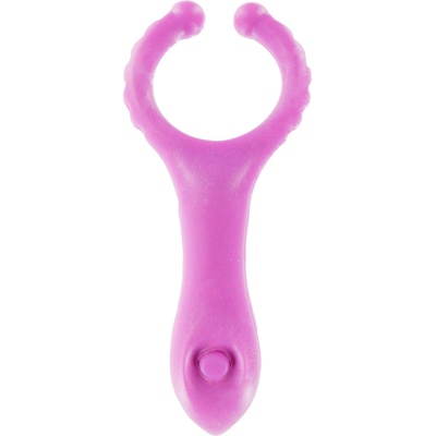 ToyJoy Вибриращ пръстен за пенис със стимулатор на клитора