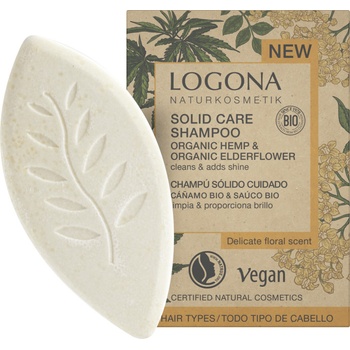 Logona Tuhý konopný šampón BIO baza 60 g