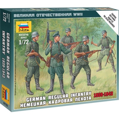Zvezda ZV-6178 German Regular Infantry 1939-43 1:72