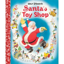 Santas Toy Shop Little Golden Board Book Disney Classic