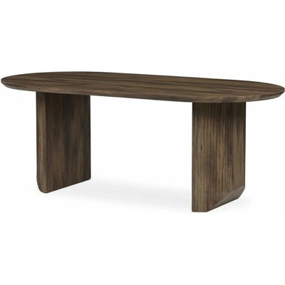 Autronic Country HT-W1578 WAL Jídelní stůl 200 x 100 cm ořech