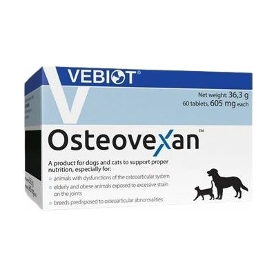 Osteovexán pre psy a mačky 60 tbl