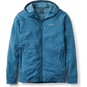 Rab Мъжко поларено яке Rab Nexus Hoody Fleece jacket - Tempest Blue - размер XXL (005-4360-0915)