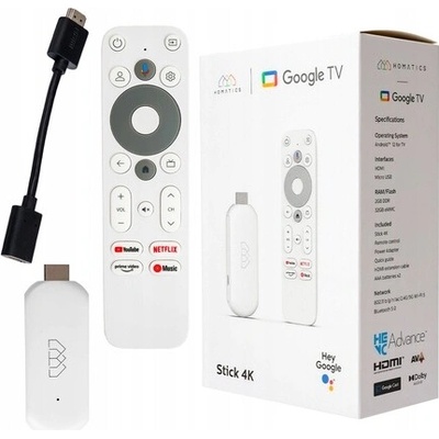 Homatics Stick 4K Google TV 32 GB