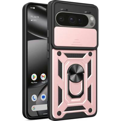 Techsuit CamShield Pro Google Pixel 10 Pro XL rose gold