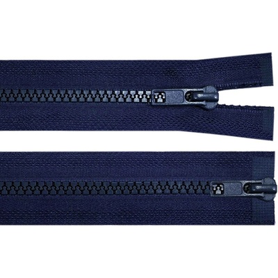 Stoklasa Zip kostěný No 5 dělitelný 2 jezdce / dvoucestný 85 cm bundový Balení: 1 ks, Varianta: 330 modrá tmavá 330 modrá tmavá