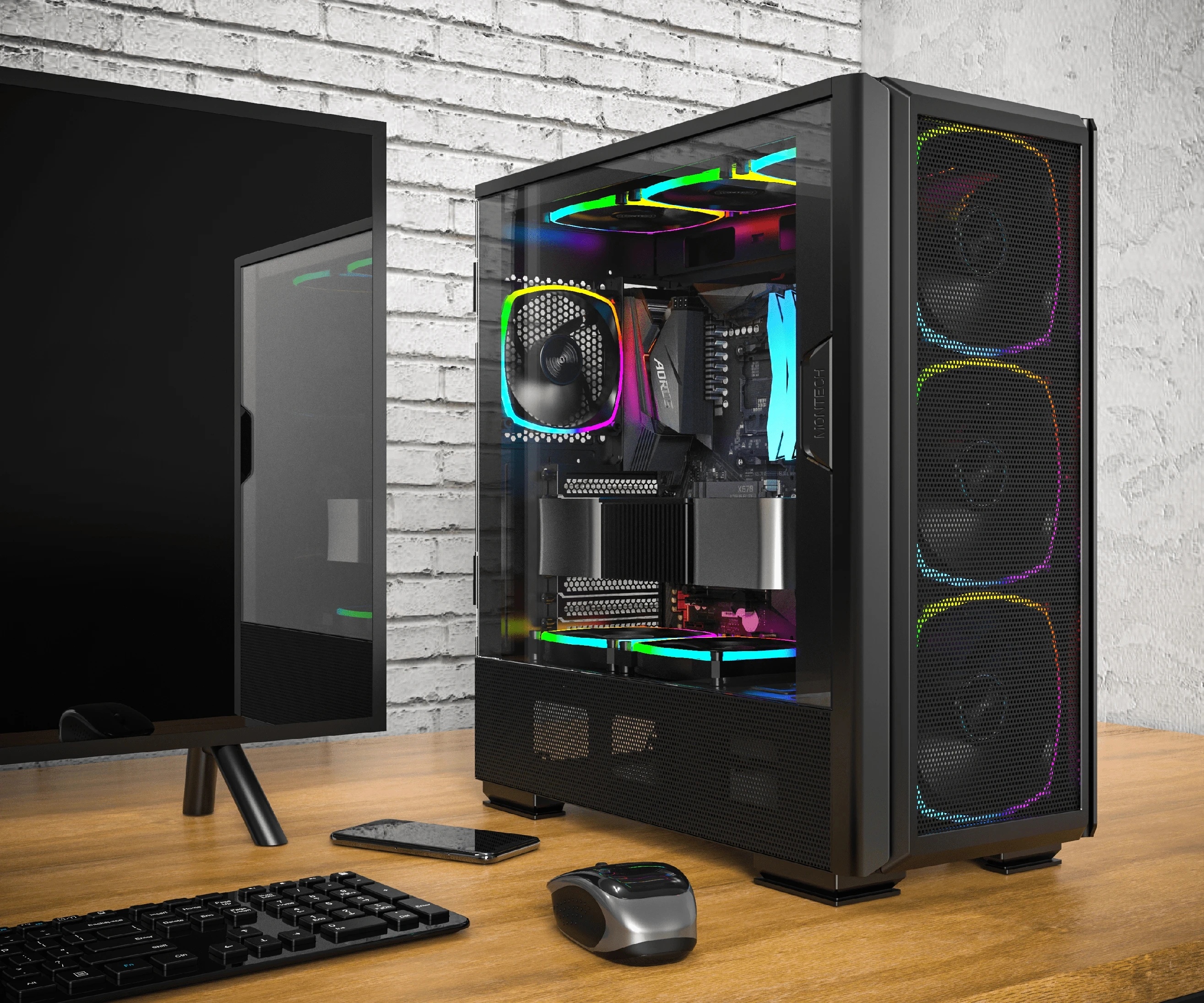 MONTECH SKY TWO GX Black