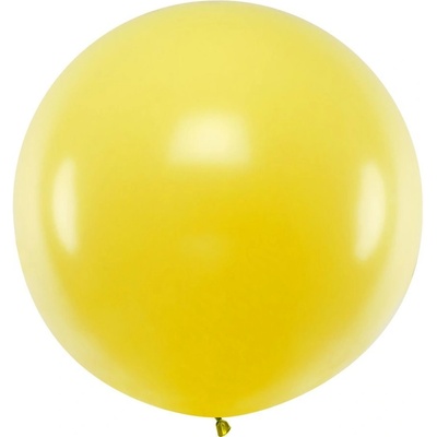 Jumbo balónek 1 m žltý