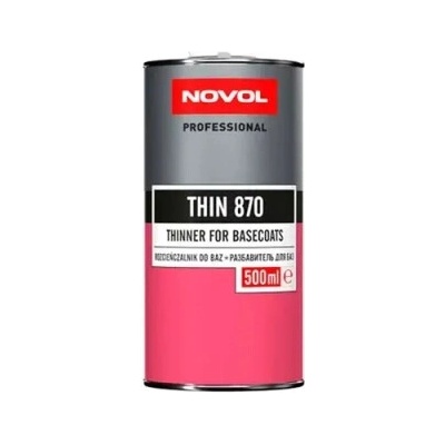 Novol Thin 870 Riedidlo do bázových farieb a lakov 500 ml
