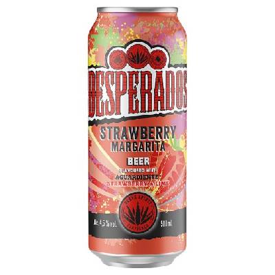 Desperados Strawberry margarita plechovka 500 ml