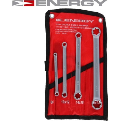 Energy Sada dvojitých očkových kľúčov NE01011SK4