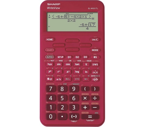 Sharp EL-W531TL červená