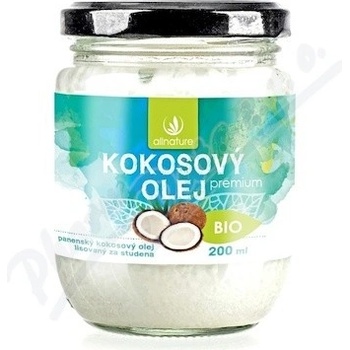 Allnature Kokosový olej 0,2 l