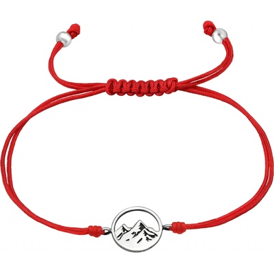 Majya náramek červený s přívěskem DOBRODRUH 10583