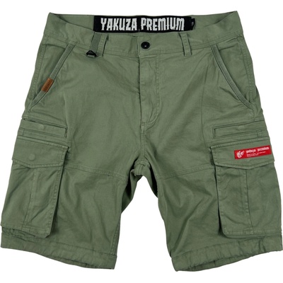 Yakuza kraťasy YPS 3852 Cargo dark olive