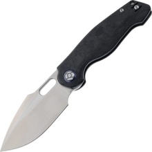 Kunwu VERTA GRINGO ELMAX Satin finish with Black Carbon Fiber handle