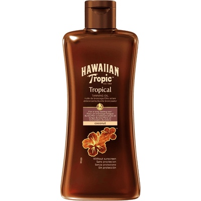Hawaiian Tropic Tropical Tanning Oil olej pro dlouhotrvající opálení 200 ml – Zboží Dáma