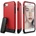 elago S7 Glide Case + HD Clear Film - поликарбонатов кейс и HD покритие за iPhone 8, iPhone 7 (червен-черен)