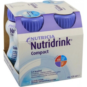 NUTRIDRINK COMPACT PROTEIN S PŘÍCHUTÍ NEUTRÁLNÍ POR SOL 4X125ML