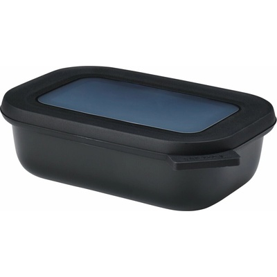 Mepal Miska na obed Cirqula rectangular Nordic black 500 ml