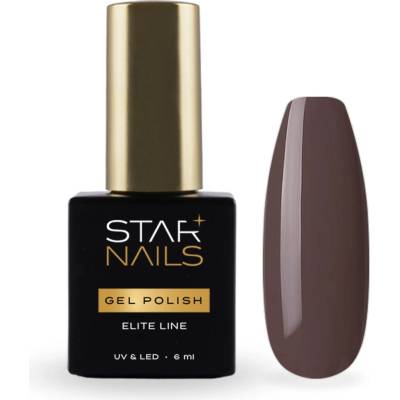 Starnails UV/LED Gel Polish Elite Line 328 Cocoa kakaovo hnedý gel lak 6 ml