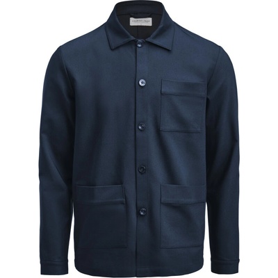 J.Harvest & Frost Bunda Patch Pocket Overshirt navy