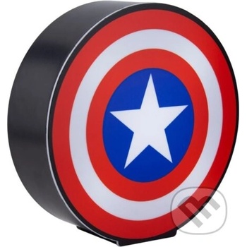 Stolná dekoratívna lampa Marvel: Štít Kapitána Ameriky (výška 16 cm) - Captain America