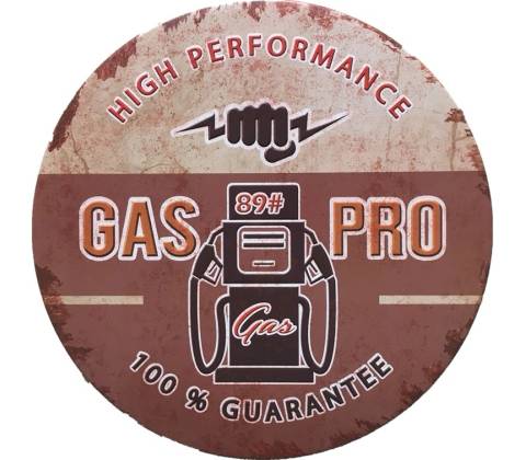 Ceduľa Gas Pro
