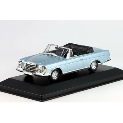 MAXICHAMPS Minichamps Mercedes Benz 280SE 3.5 Cabriolet W111 1970 světle modrá 1:43