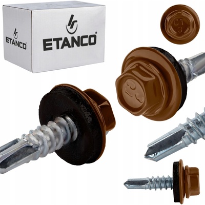Šrouby do oceli Etanco 4,8 x 19 mm, 250 ks