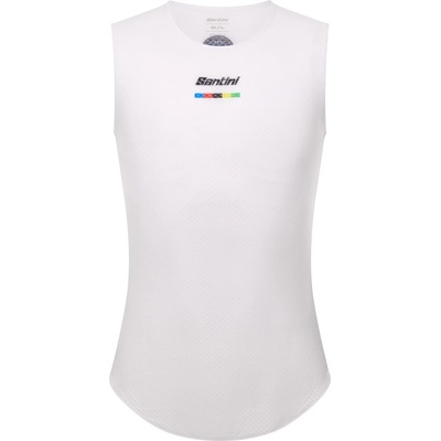 Santini Мъжко горнище Santini UCI World Champion Baselayer Cycling undershirt - Print - размер XL/XXL (014-2542-0113)