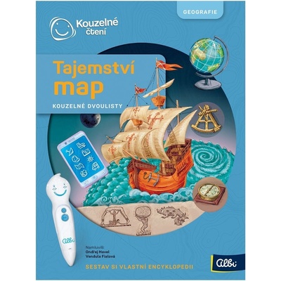 Albi Kouzelné čtení Moje vlastní encyklopedie Dvoulist Tajemství map – Zboží Mobilmania