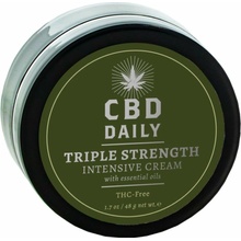 CBD Daily Triple Strength krém na starostlivosť o pleť na báze konope 48 g