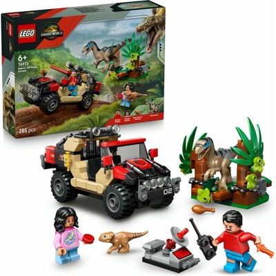 LEGO® Jurassic World 76972 Únik pred raptorom v terénnom aute