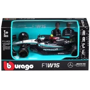 Bburago Състезателен автомобил на Bburago F1 - Mercedes-AMG Petron, 1: 43